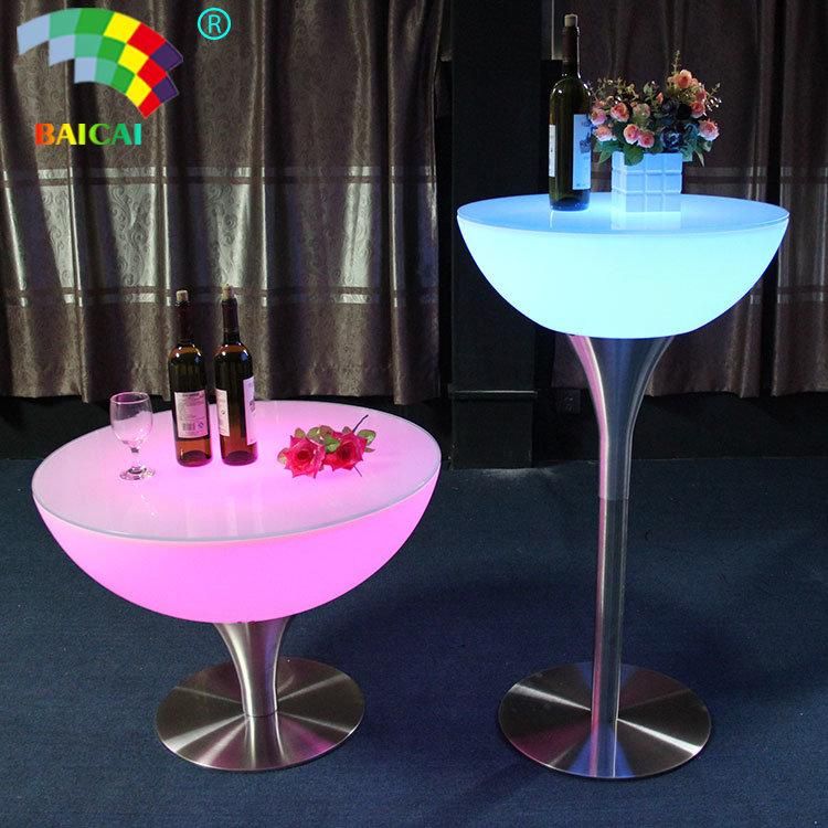 LED Furniture LED Glow Bar Table