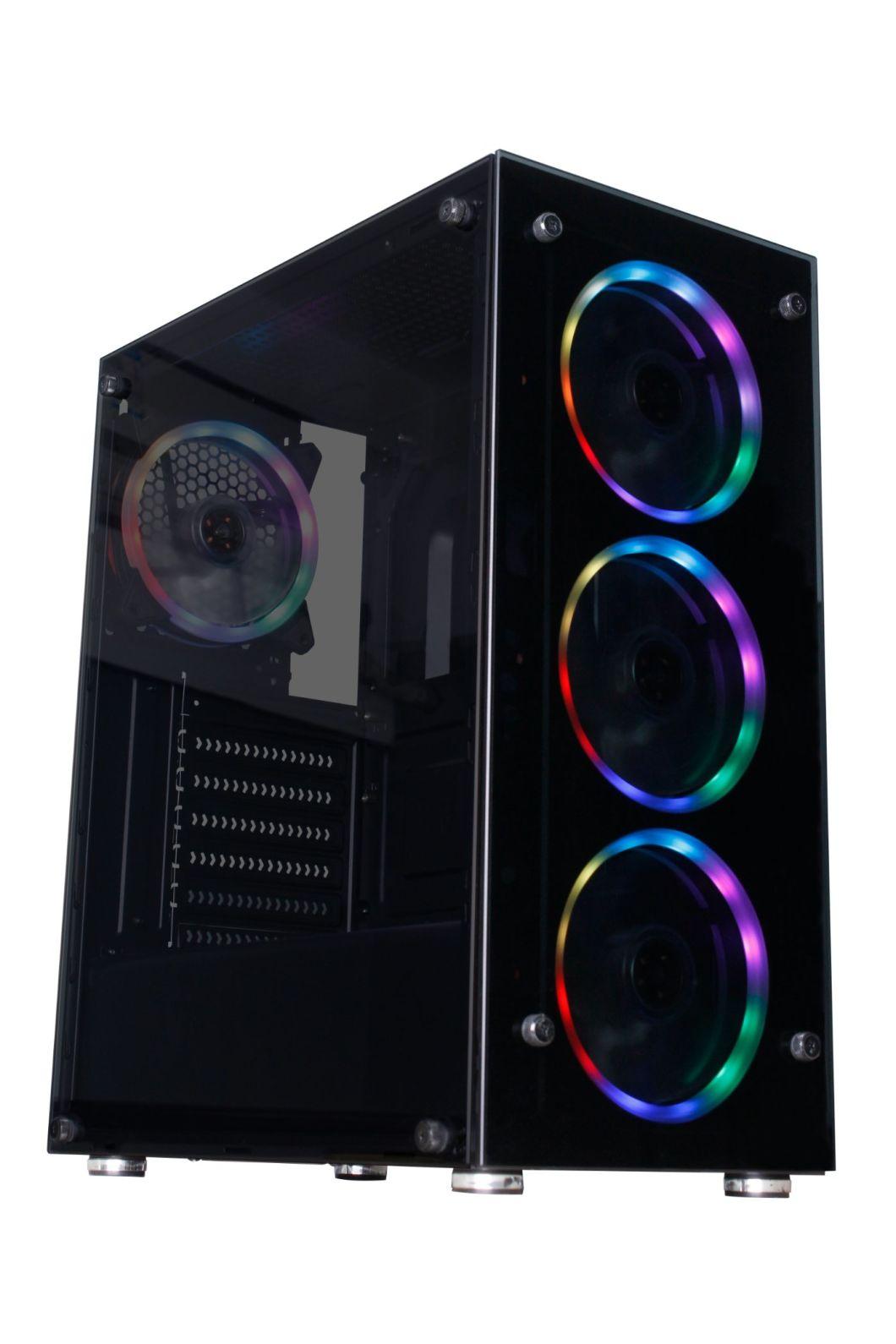 Tempered Glass Computer Gaming Case PC Cabinet for Gamer