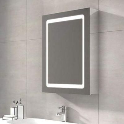 Bathroom Vanity Top Wall Mounted and Recessed Mounted Aluminum Medicine Cabinet