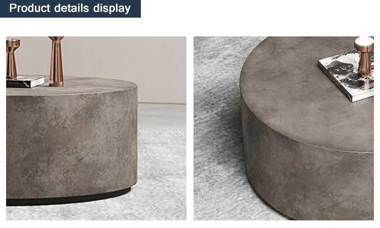 Arabic Style Modern Abstract Shape Round Coffee Tables