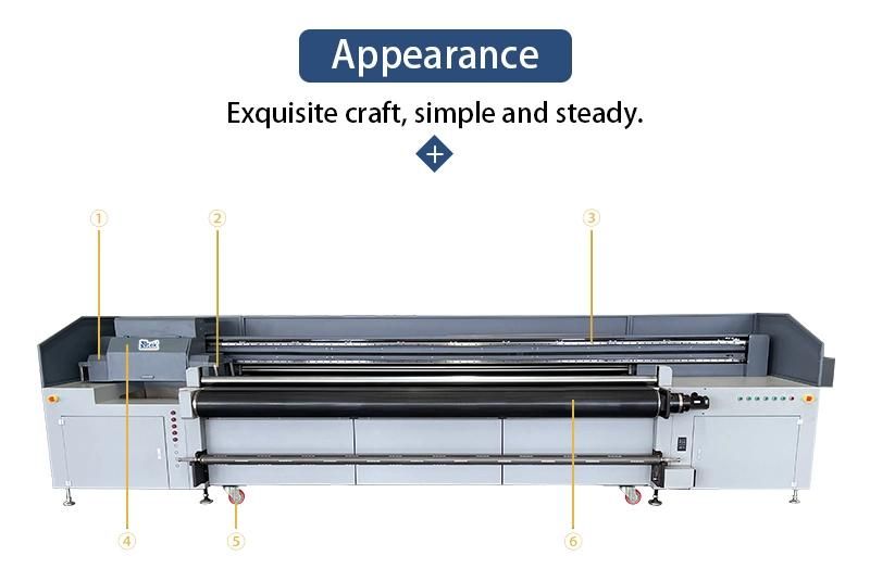 Ntek Hybrid Flatbed Printer and Roll to Roll Printing Machine
