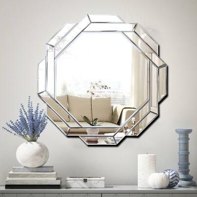 Modern Diamond Shape Premium Professional Design High Standard Frameless Bathroom Mirror with Quality