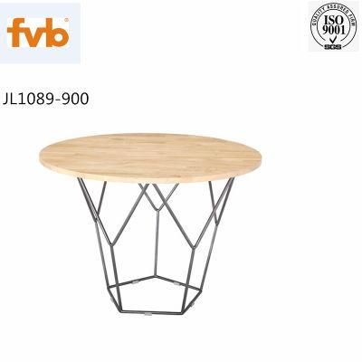 Customized Round Modern Design MDF Table Top Coffee Table