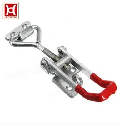 Stainless Steel Polished Stamping Parts/ Steel Zinc Plated Lockable Hook Clasp Toggle Clamps Industrial Lock Toggle Latch Used on Trucks