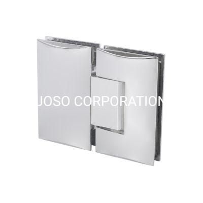 Metal Glass to Glass Sanitary Ware Hardware Brass Bathroom Hinge for Glass Door