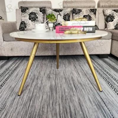 Coffee Table Gold Modern Decorative Table Circular Nesting