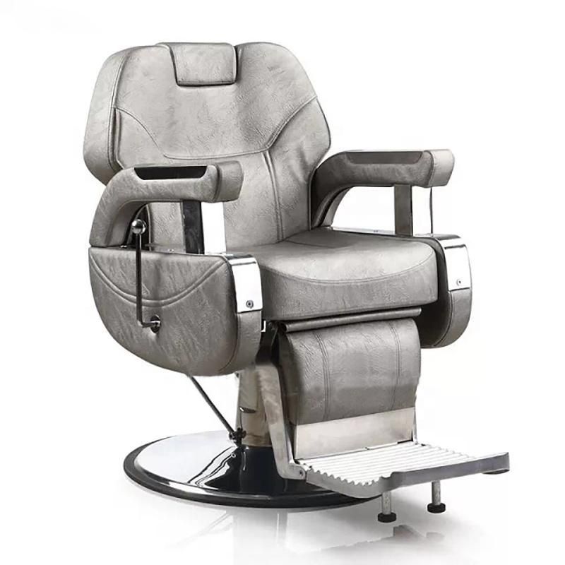 Hl-9233 Salon Barber Chair for Man or Woman with Stainless Steel Armrest and Aluminum Pedal