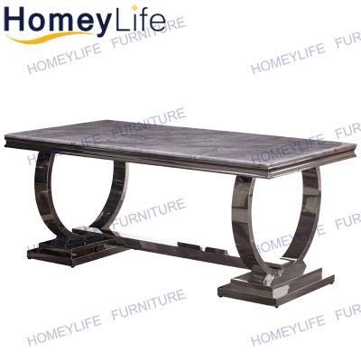 Classic Design Dining Furniture Modern Marble Dining Table