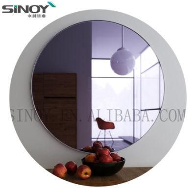 Beautiful Silver Mirror with Color Paint