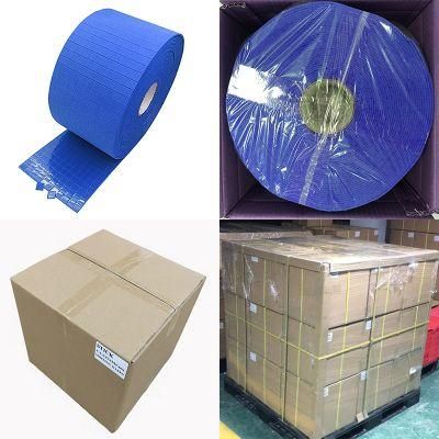 18*18*4 mm Adhesive Backed Blue EVA Rubber Pads of Roll Separator Pads for Glass Separating