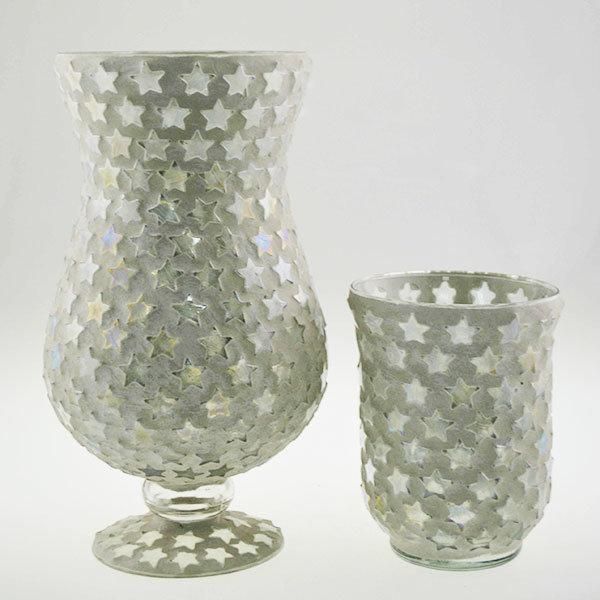 Decorative Mosaic Glass Candle Holders