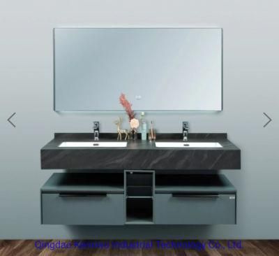 Bathroom High-End Temperament Color Wall-Mounted Bathroom Cabinet