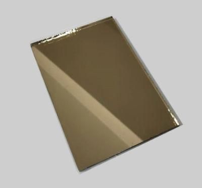 4mm 5mm 6mm 8mm Brown Mirror Glass with High Quality