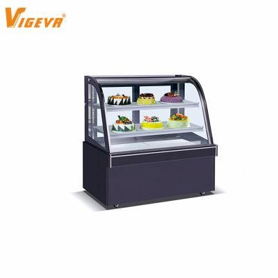 Cake Display Glass Door Refrigerator Showcase Bakery Equipment Cake Display