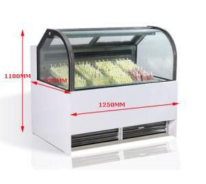 Gelato or Popsicle Display Showcase in Stock for Sale