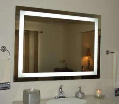 Hotel Vanity LED Backlit Bathroom Mirror with Dimmer