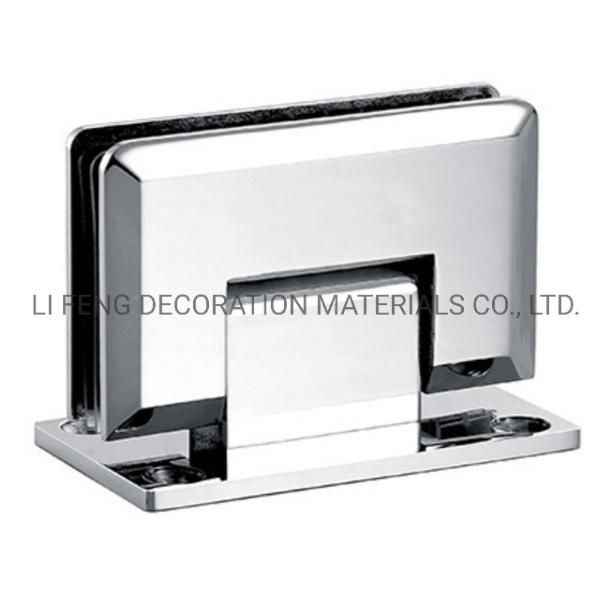 Hot Sale 90° Round Bevel Glass Clamp/Frameless Glass Door Round Bevel Shower Hinge for Bathroom Hardwares