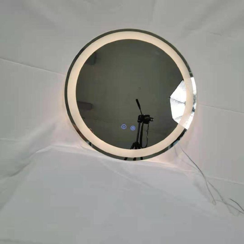 Top Sales Wall-Mounted Round Mirror Hotel Decorative Bathroom