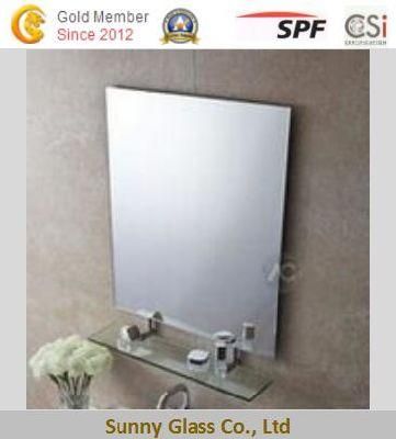 Low Price Clear Waterproof Glass Mirror for Bathroom