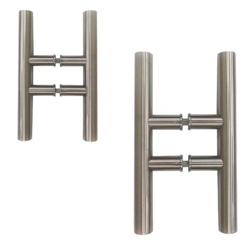 Customised Stainless Steel Wood Door and Glass Door Pull Handle Shower Glass Fitting (GPH-013)