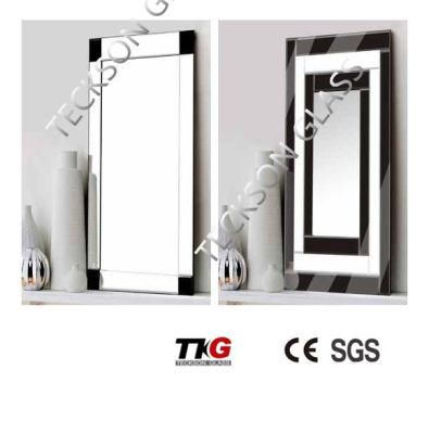 3-6mm Silver / Aluminium Decorative/ Bathroom Beveled Mirror