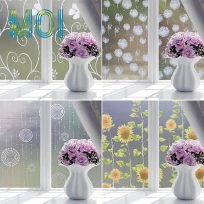 Moi Factory Directly PVC Adhesive Window Sticker Glass Decorative Film