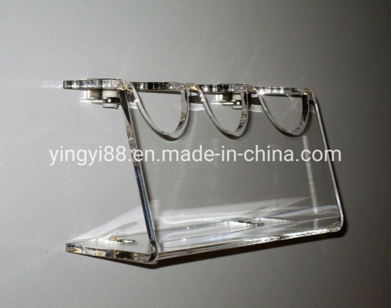 Wholsale High Quality Black Acrylic Toothbrush Display Stand Plexiglass Toothbrush Display Case