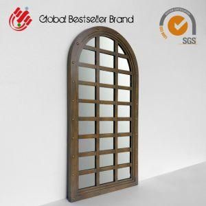 Chinese Modern Wall Mirrors Wooden Hotel Furniture (LH-M170848)