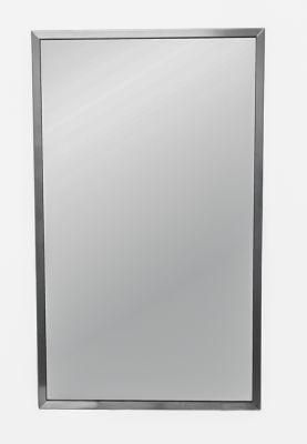 Full Length Stainless Steel Standing Framed Wall Mirror