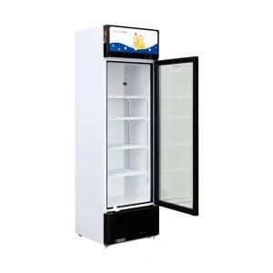 383L Multi-Usage Supermarket Direct Cooling Display Fridge Freezer Beverage Showcase