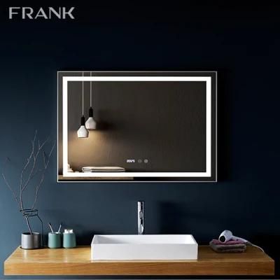 Rectangular Touch Screen Smart LED Illuminated Bathroom Mirror