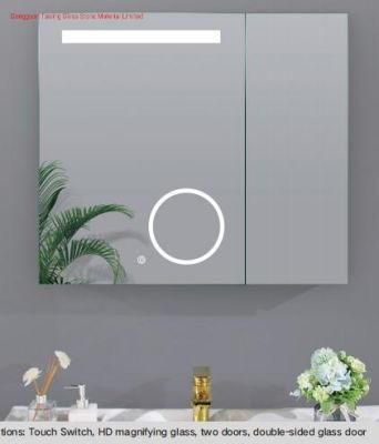 Factory Wall Mounted LED Illuminated Bathroom Fogless Mirror Pass TUV/ ETL Certificate