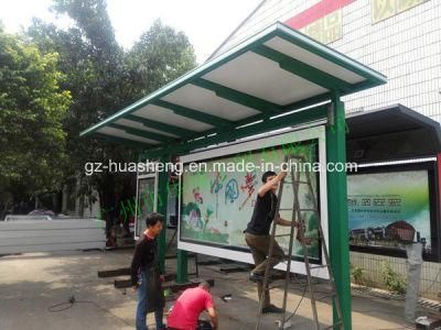 Outdoor Bus Shelter for Station (HS-BS-F019)