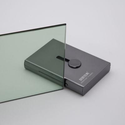 6mm Dark Green Float Glass Colored Glass / Tinted Glass