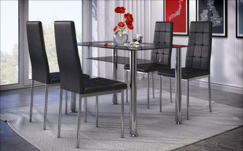 Wholesale Home Furniture Dining Chair PU Seat Office Banquet Dinging Room Chair