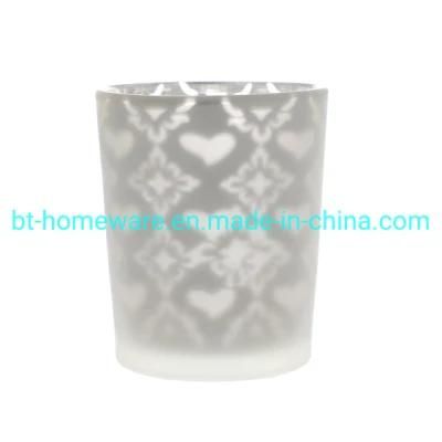 Wholesale 2.5oz 3oz 82ml 95ml Small Glass Colored Candle Candlestick Holder for Candle Making Wishing Birthday Party