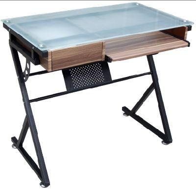 Steel Glass Computer Furniture (LD-C04)