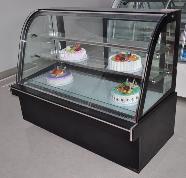 Arc Shape Glass Cake Showcase Display