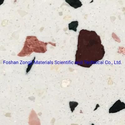 Classical Style Artificial Stone Quart Terrazzo for Office Decor Wall Tile