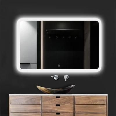 LED Light Wall Mount Mirror/Illuminated Mirror/ Touch Screen Bathroom Mirror