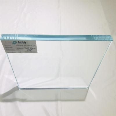 10mm 12mm High Transparent Extra Clear Low Iron Purest Fish Tank Glass (PG-TP)