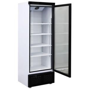 Tempered Hollow Glass Door Refrigerated Dynamic Cooling Chiller Showcase
