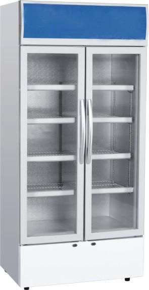 Supermarket Glass Display Cold Upright Showcase Fridge Refrigerators