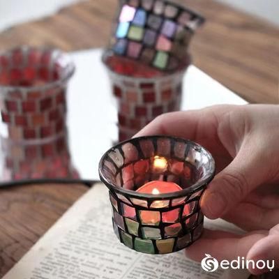 Wholesale Candle Jar Luxury Custom Empty Candle Holder Tealight Candle Holder