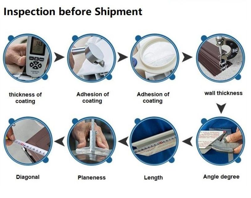 Aluminium Window Extrusion Profile for Phillipines