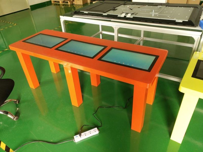 43 Inch Interactive Touchscreen Waterproof Coffee Table for Restaurant