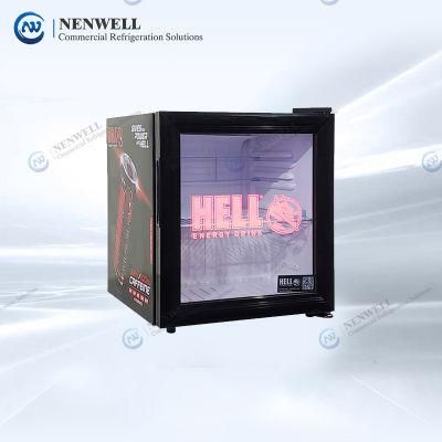 Commercial N Class Beverage Beer Juice Milk Water Bottle Front Glass Display Refrigerated Showcase (NW-SC52)