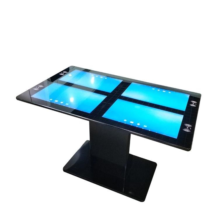 43inch, 55inch Interactive Advertising LCD Multi Touch Screen Display Smart Coffee/Bar Table