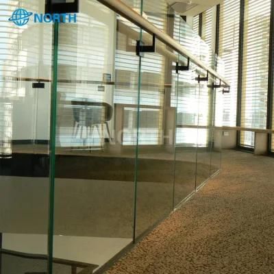 Glass Railing 12mm Tempered Glass Laminated Glass Balustrade Railing Easy Install Aluminum U Channel Frameless Glass Railing