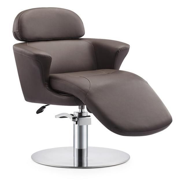 Hl-7273A Salon Barber Chair for Man or Woman with Stainless Steel Armrest and Aluminum Pedal